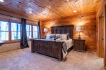 Lower Level Master Suite 4Features King Bed, Flat Screen Tv and Views of Lake Blue Ridge